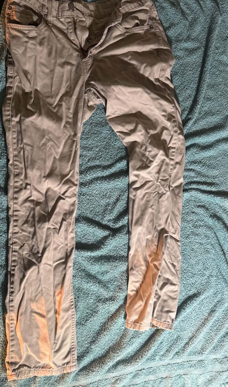 Levi's 514 Straight Fit Khaki Pants‎ Size 30x32